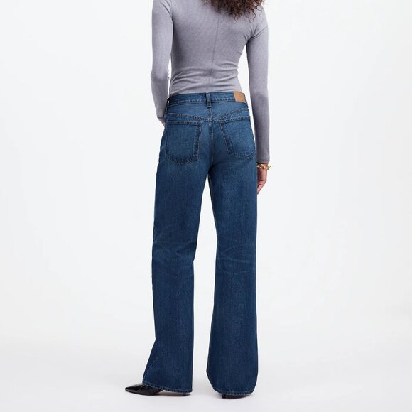 NWT Madewell Jeans Sz 26 Low Slung Baggy Moffat wash - Picture 3 of 7